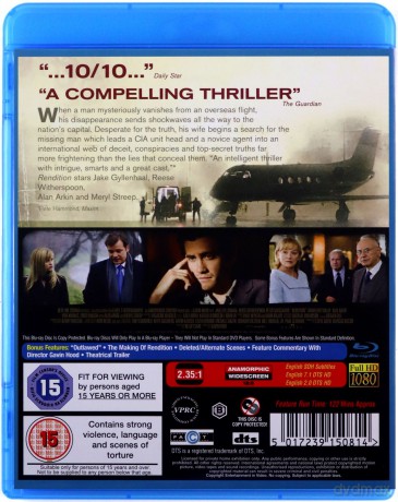 Rendition (Transfer) [Blu-Ray]