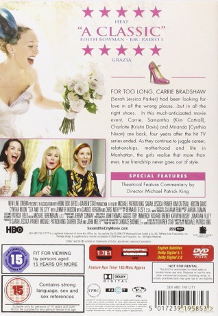Sex And The City - The Movie [DVD]