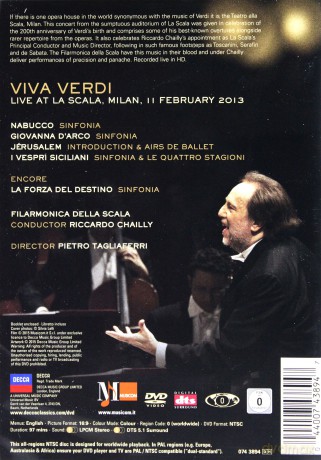 Chailly Rco: Viva Verdi [DVD]