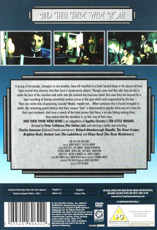 And Then There Were None (Dziesięciu małych Indian) (1974) [DVD]