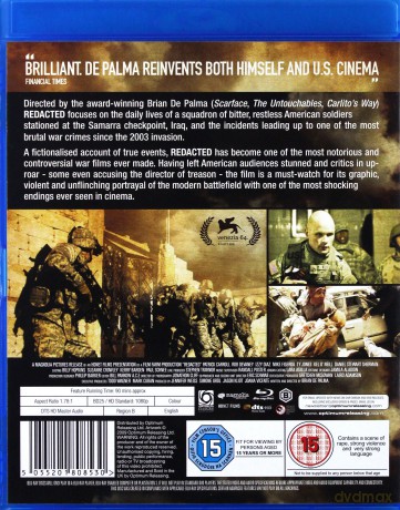 Redacted [Blu-Ray]