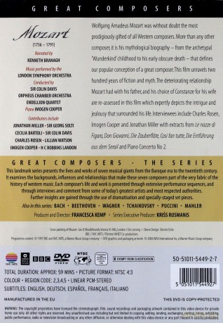 Great Composers: Mozart: Great Composers [DVD]