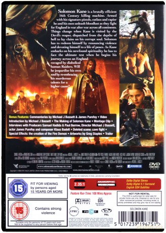 Solomon Kane (Pogromca zła) [DVD]