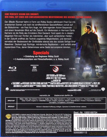 Blade Runner Final Cut [Blu-Ray]