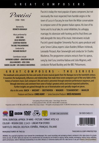 Great Composers: Puccini: Great Composers [DVD]