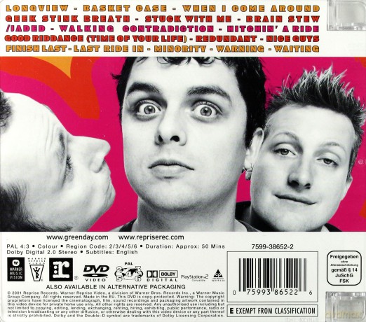 Green Day: International Supervideos! (jewel case) [DVD]