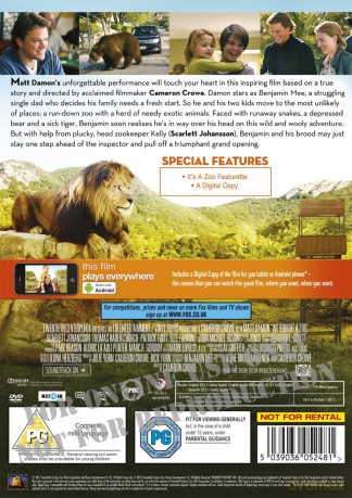 We Bought A Zoo [DVD]