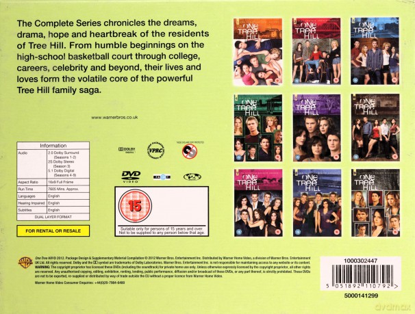 One Tree Hill - Season 1 To 9 [49DVD]