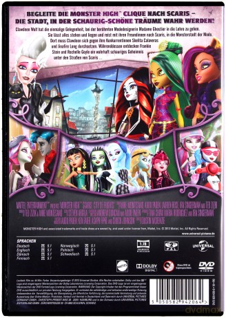 Monster High Scaris: Upioryz - miasto strachu [DVD]