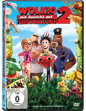 Wolkig Mit Aussicht Auf Fleischballchen 2 - Cloudy With A Chance Of Meatballs 2 [DVD]