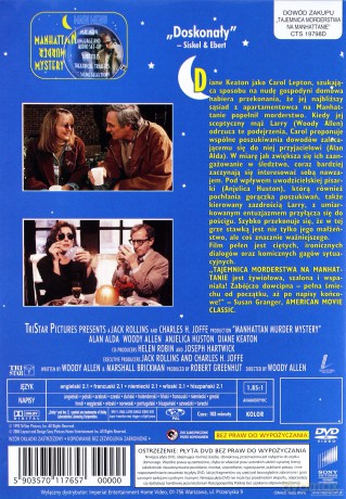 Tajemnica morderstwa na Manhattanie [DVD]