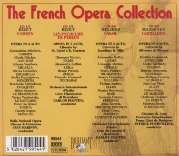 The French Opera Collection - Bizet - Delibes - Massenet [8CD]