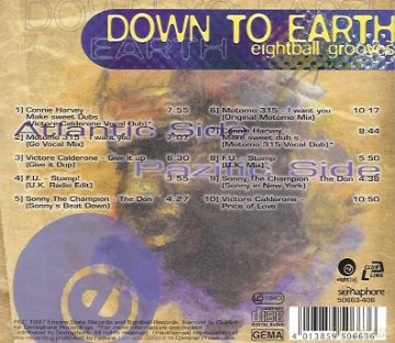 Down To Earth - Eightball Grooves [CD]