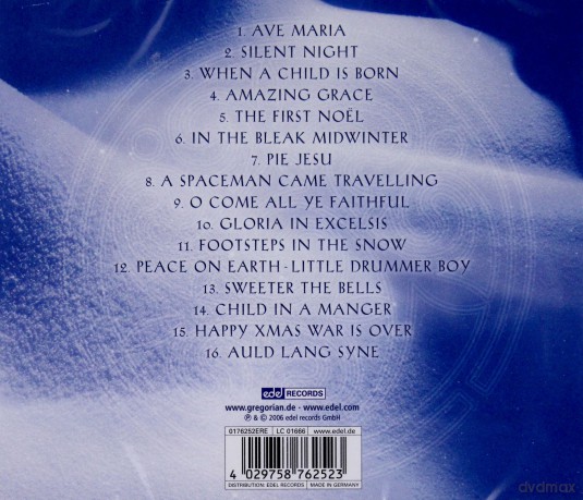 Gregorian: Christmas Chants [CD]