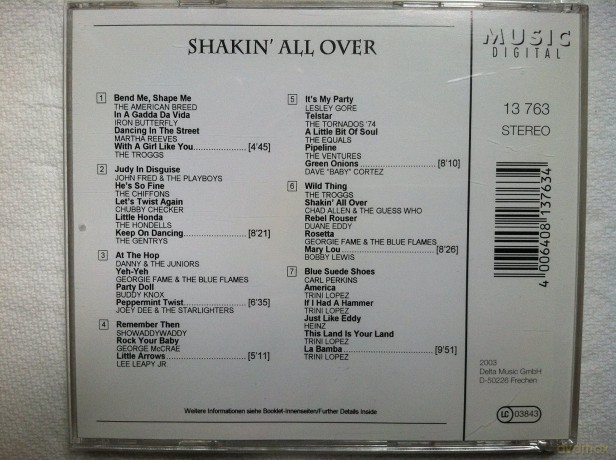 Shakin All Over [CD]