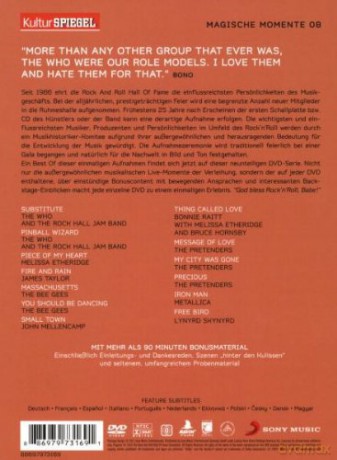 Rock And Roll Hall Of Fame - Message Of Love [DVD]