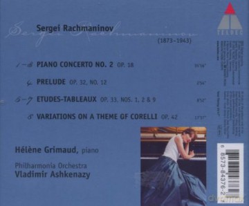 Grimaud/Ashkenazy/Po: Rachmaninov: Klavierkonz.Nr.2 U [CD]