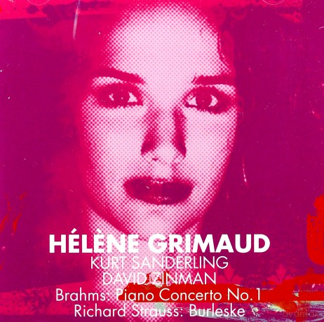 Helene Grimaud/Sanderling: Brahms: Klavierkonzert Nr.1/ Richard Strauss: Burleske [CD]