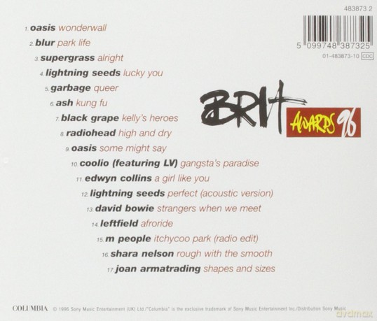 The 96 Brit Awards [CD]
