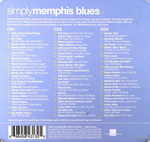 Simply Memphis Blues [3CD]