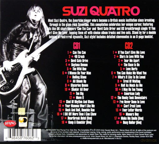 Suzi Quatro: The Very Best Of [2CD]