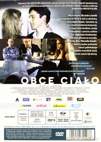 Obce ciało [DVD]