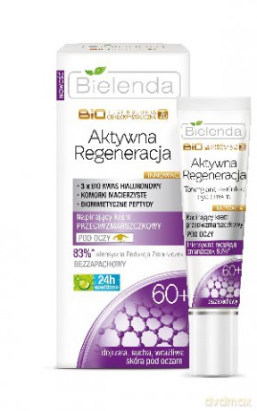 Bielenda Aktywna Regeneracja 60+ Napinający Krem przeciwzmarszczkowy pod oczy 15ml [KOSMETYKI]