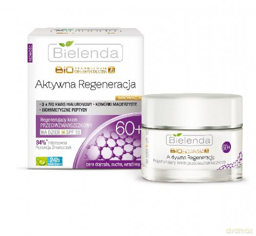 Bielenda Aktywna Regeneracja 60+ Regenerujący Krem przeciwzmarszczkowy na Dzień 50ml [KOSMETYKI]
