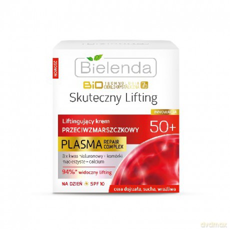 Bielenda BioTechnologia 50+ Skuteczny Lifting liftingujący Krem przeciwzmarszczkowy na Dzień 50ml [KOSMETYKI]