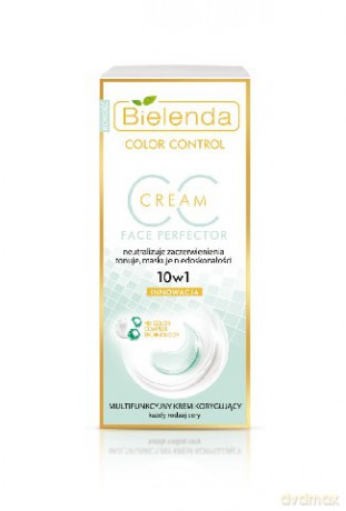 Bielenda Color Control 10w1 Krem neutralizujący zaczerwienienia 40ml [KOSMETYKI]