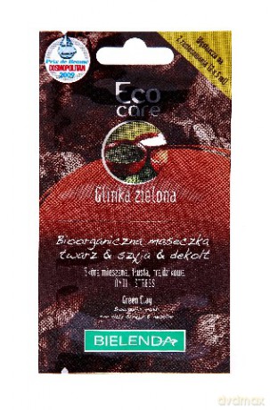 Bielenda Eco Care Glinka zielona - Maseczka anti-stress 2x5ml [KOSMETYKI]