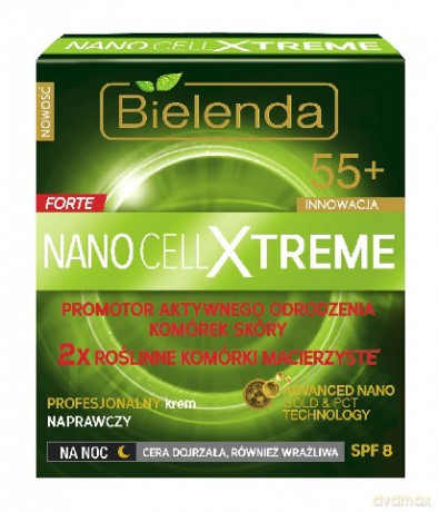 Bielenda Forte Nano Cell Xtreme 55+ Krem na noc 50ml [KOSMETYKI]