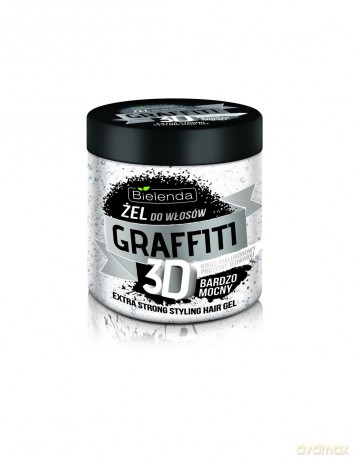 Bielenda Graffiti 3D żel do układania włosów bardzo mocny 250ml [KOSMETYKI]