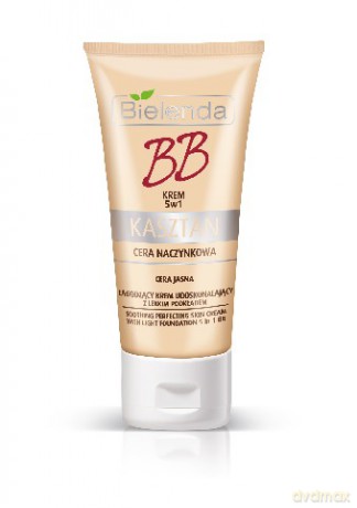 Bielenda Kasztan BB Krem 5w1 z podkładem cera jasna 40 ml [KOSMETYKI]