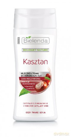 Bielenda Kasztan Mleczko z tonikiem do demakijażu butelka 200ml [KOSMETYKI]