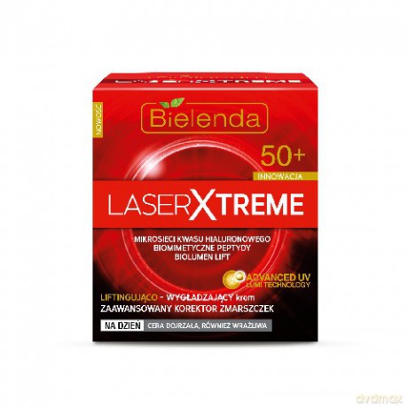 Bielenda Laser Xtreme 50+ Krem na Dzień liftingująco Wygładzający 50ml [KOSMETYKI]
