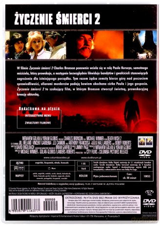 Życzenie śmierci 2 [DVD]