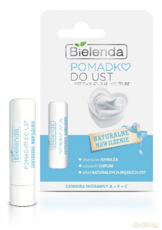 Bielenda Lip Expert Pomadka do ust nawilżająca z witaminami 4.5g [KOSMETYKI]