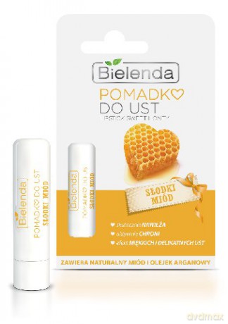 Bielenda Lip Expert Pomadka do ust Słodki Miód 4.5g [KOSMETYKI]