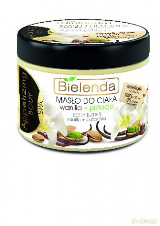 Bielenda Masło do ciała nawilżające Wanilia + Pistacja 200 ml [KOSMETYKI]