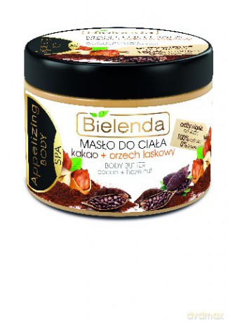 Bielenda Masło do ciała odżywcze Kakao + Orzech laskowy 200 ml [KOSMETYKI]