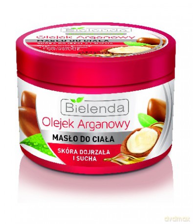 Bielenda Olejek Arganowy Masło do ciała cera dojrzała i sucha 200ml [KOSMETYKI]