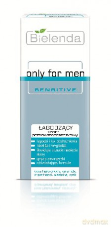Bielenda only for men Sensitive Krem przeciwzmarszczkowy 50ml [KOSMETYKI]