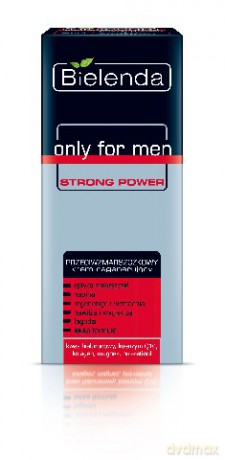 Bielenda only for men STRONG POWER Krem Regenerujący przeciw zmarszczkom 50ml [KOSMETYKI]