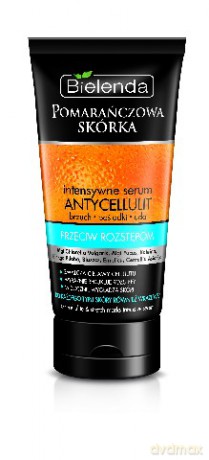 Bielenda Pomarańczowa Skórka Serum antycellulit przeciw rozstępom na brzuch pośladki uda 175ml [KOSMETYKI]