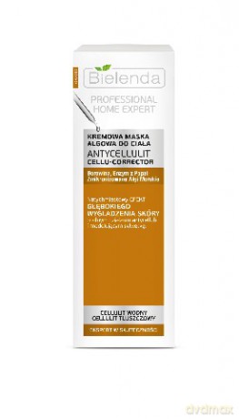 Bielenda Professional Home Expert Maska algowa do ciała antycellulitowa 200g [KOSMETYKI]