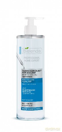 Bielenda Professional Home Expert Płyn do demakijażu micelarny głęboko nawilżający Aqua Infusion 400ml [KOSMETYKI]