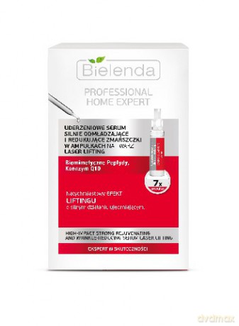Bielenda Professional Home Expert Serum do twarzy silnie odmładzające Laser Lifting ampułki 7x2ml [KOSMETYKI]