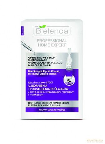 Bielenda Professional Home Expert Serum na pośladki ujędrniające ampułki 5x7ml [KOSMETYKI]