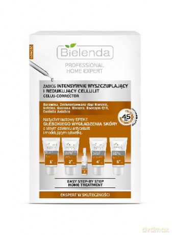 Bielenda Professional Home Expert Zabieg redukujący cellulit do ciała 1 opakowanie [KOSMETYKI]